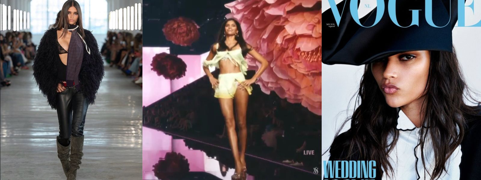 Elina Gunawardena Makes History on VS Runway